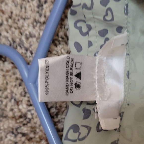 CES FEMME Anthropologie Heart Cheetah Print Babydoll High-Low Button Down Shirt - Picture 10 of 12